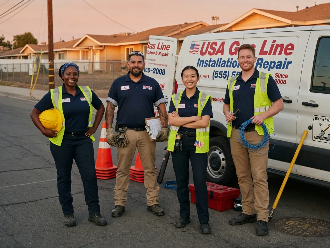 Gas Line Installation company in Rosburg, WA